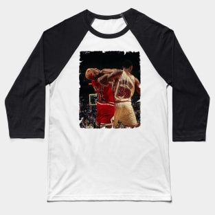 Dennis Rodman vs Alonzo Mourning, 1998 Baseball T-Shirt